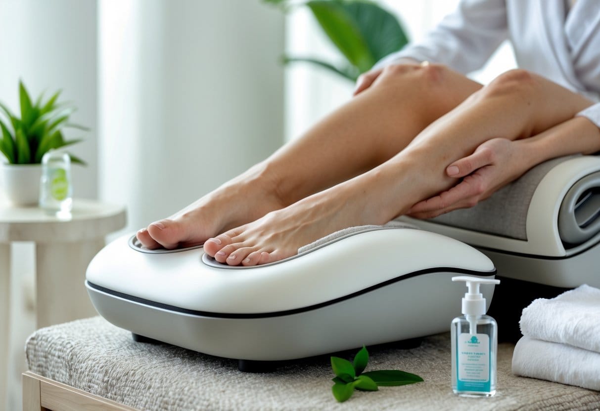 Sådan kan du kombinere hygiejne og velvære med en fodmassageenhed
